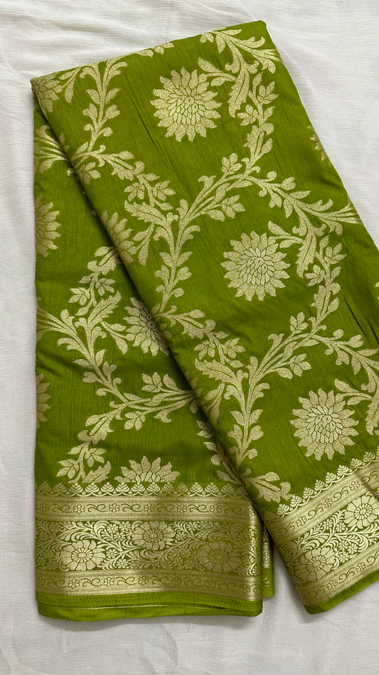 Green Traditional Silk Saree