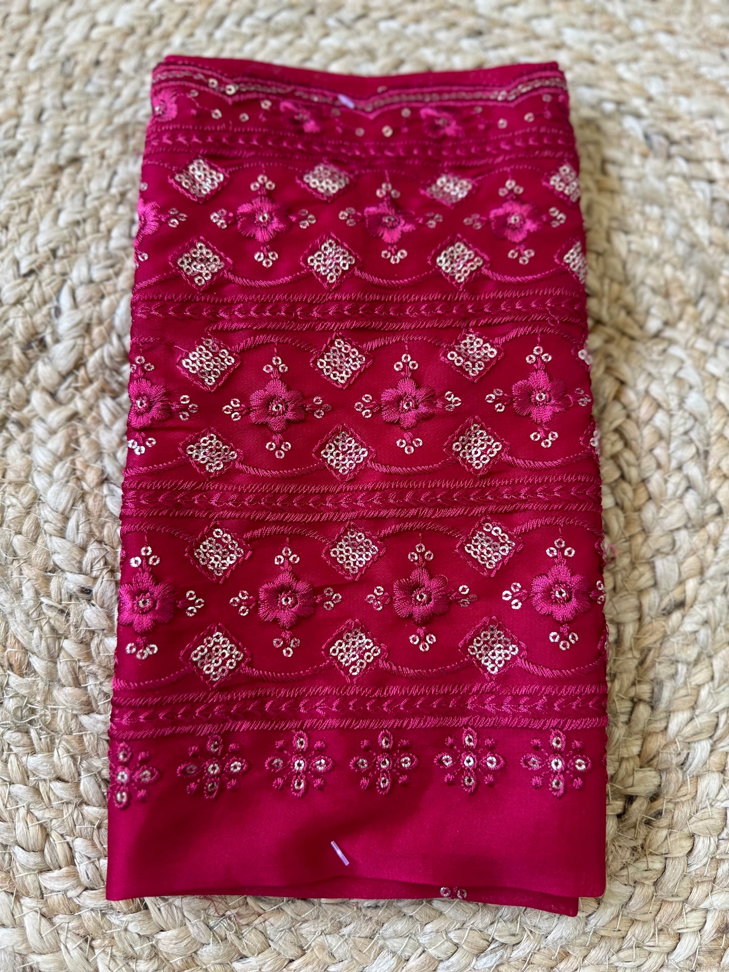 Grey Plain Shimmer Saree