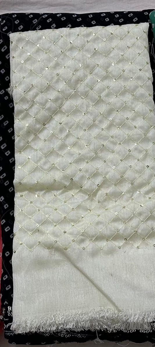 Georgette Bandhani Saree