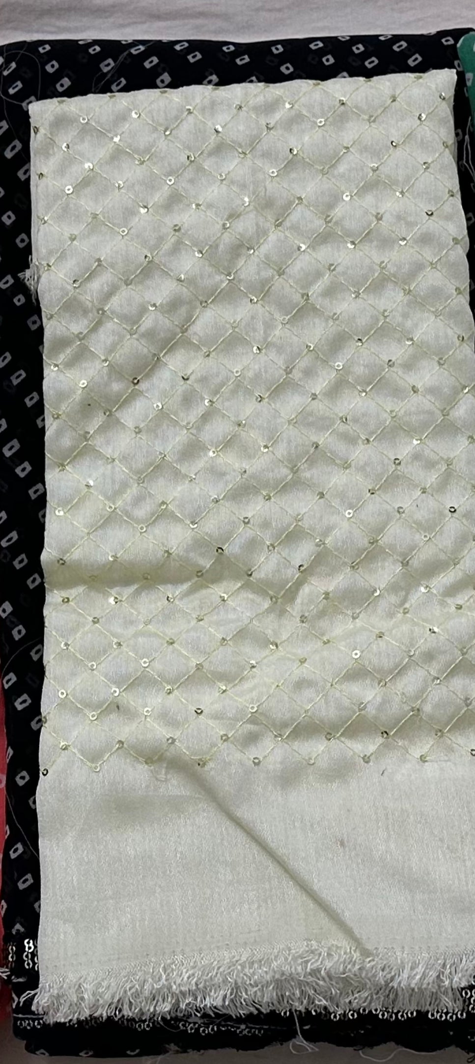 Georgette Bandhani Saree