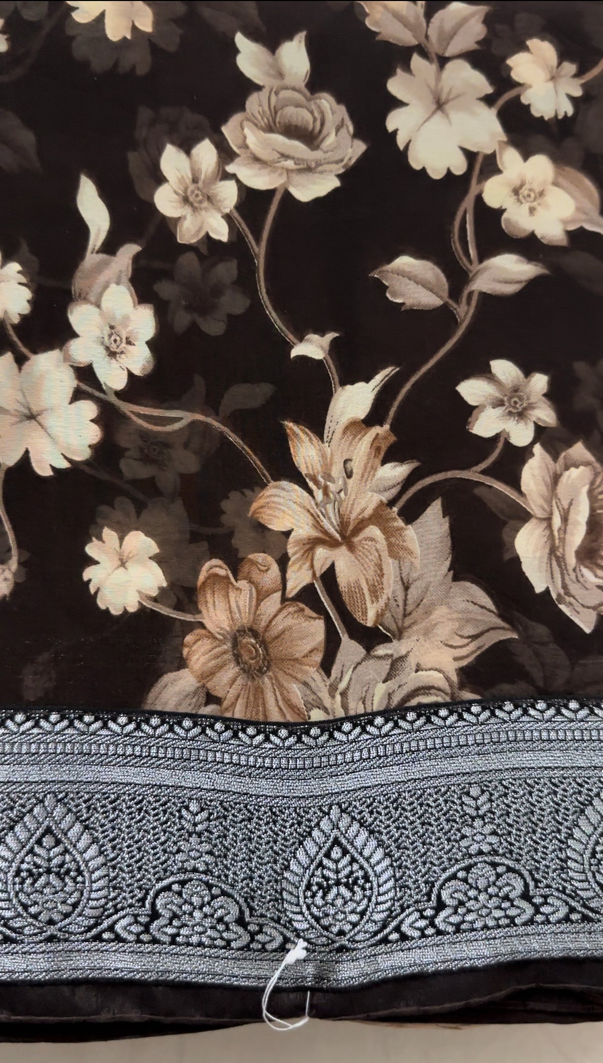 Soft Georgette Floral Saree