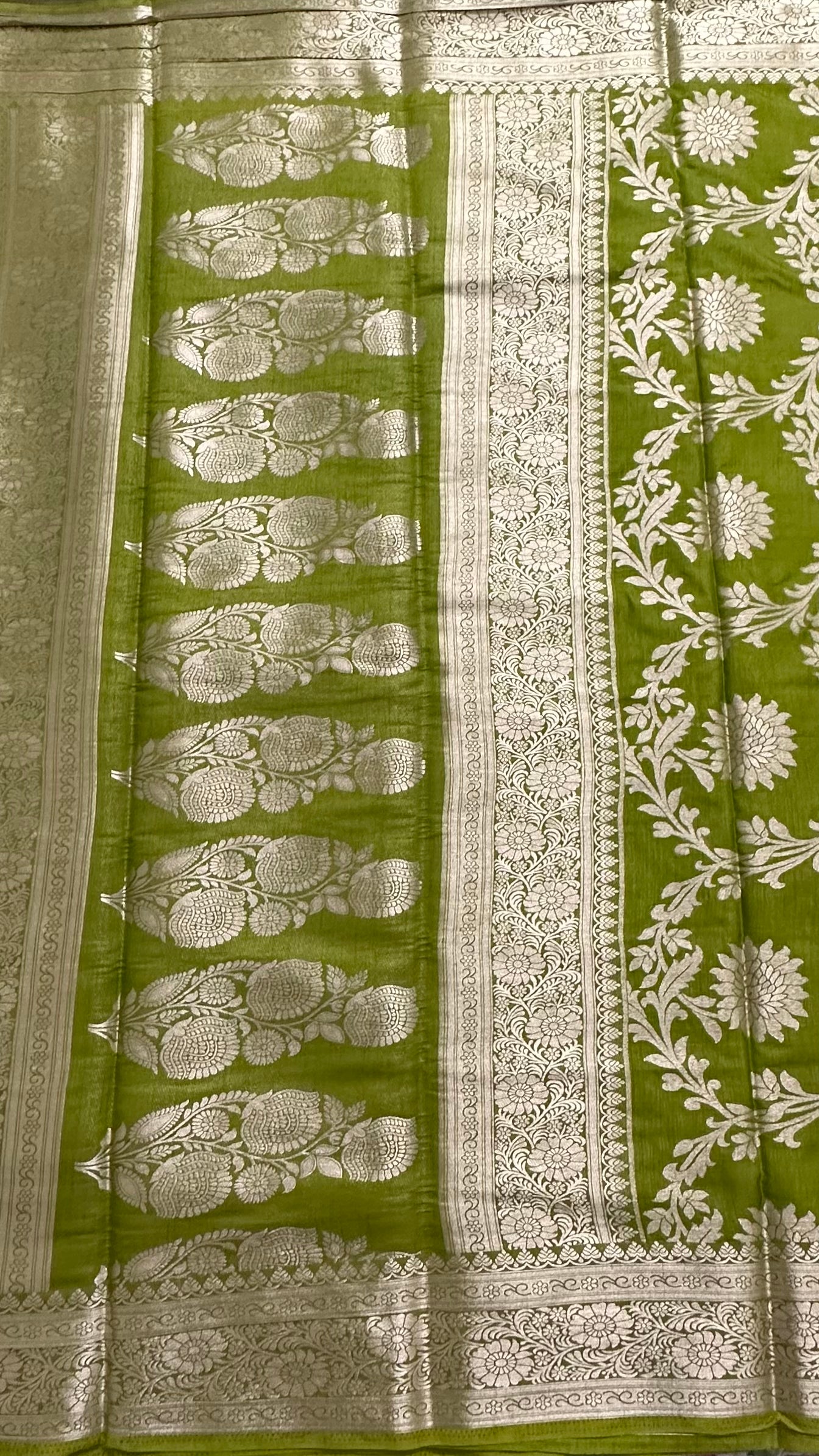 Green Traditional Silk Saree