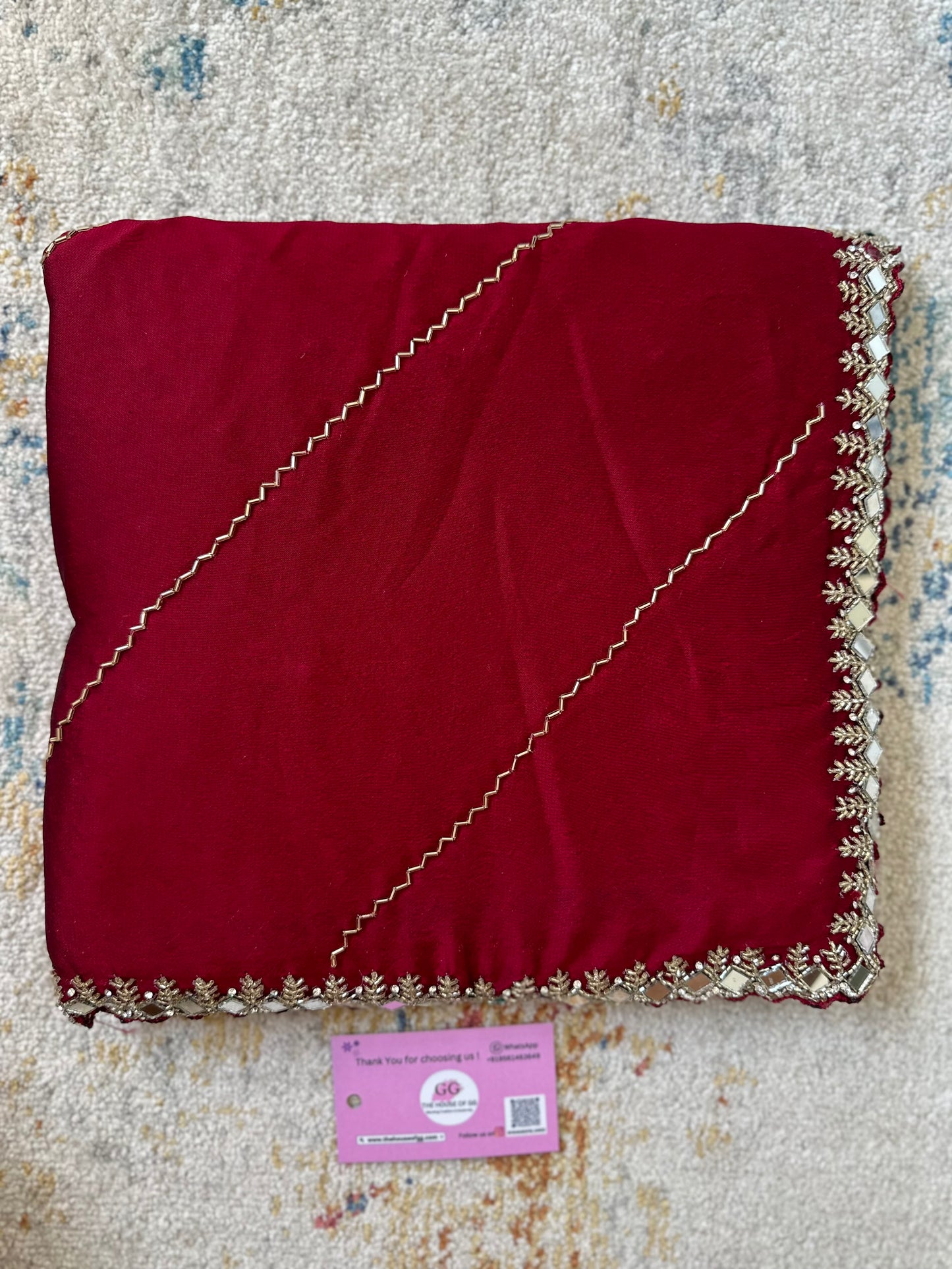 Cutdana Handwork Georgette Saree