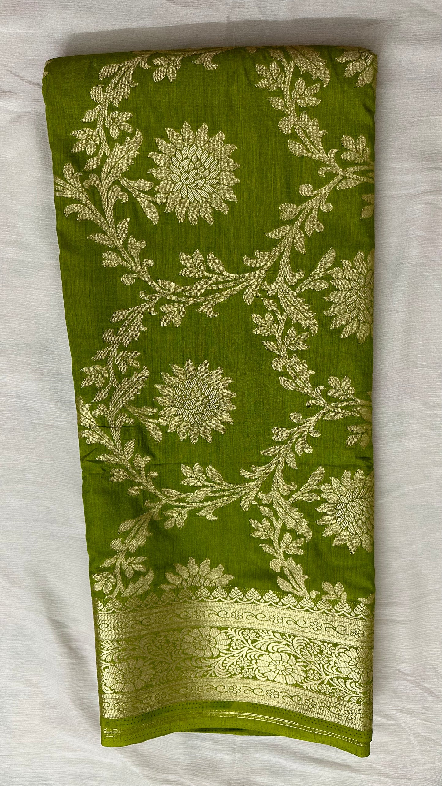 Green Traditional Silk Saree