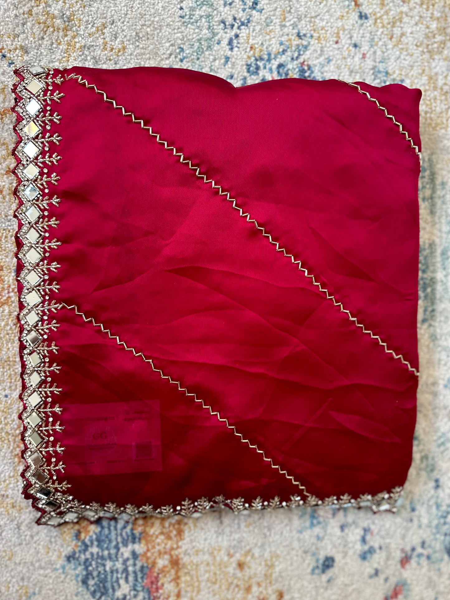 Cutdana Handwork Georgette Saree