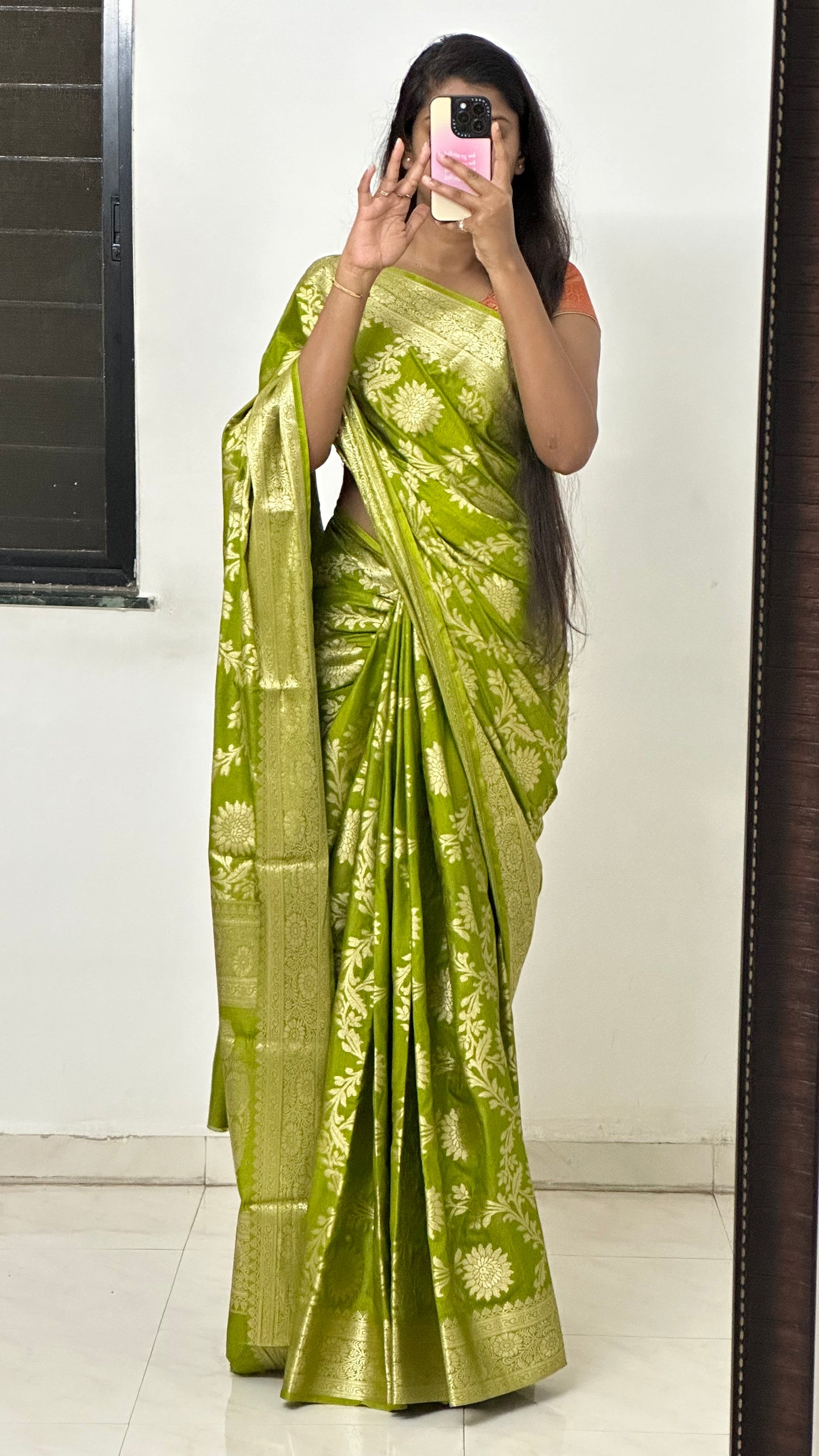 Green Traditional Silk Saree