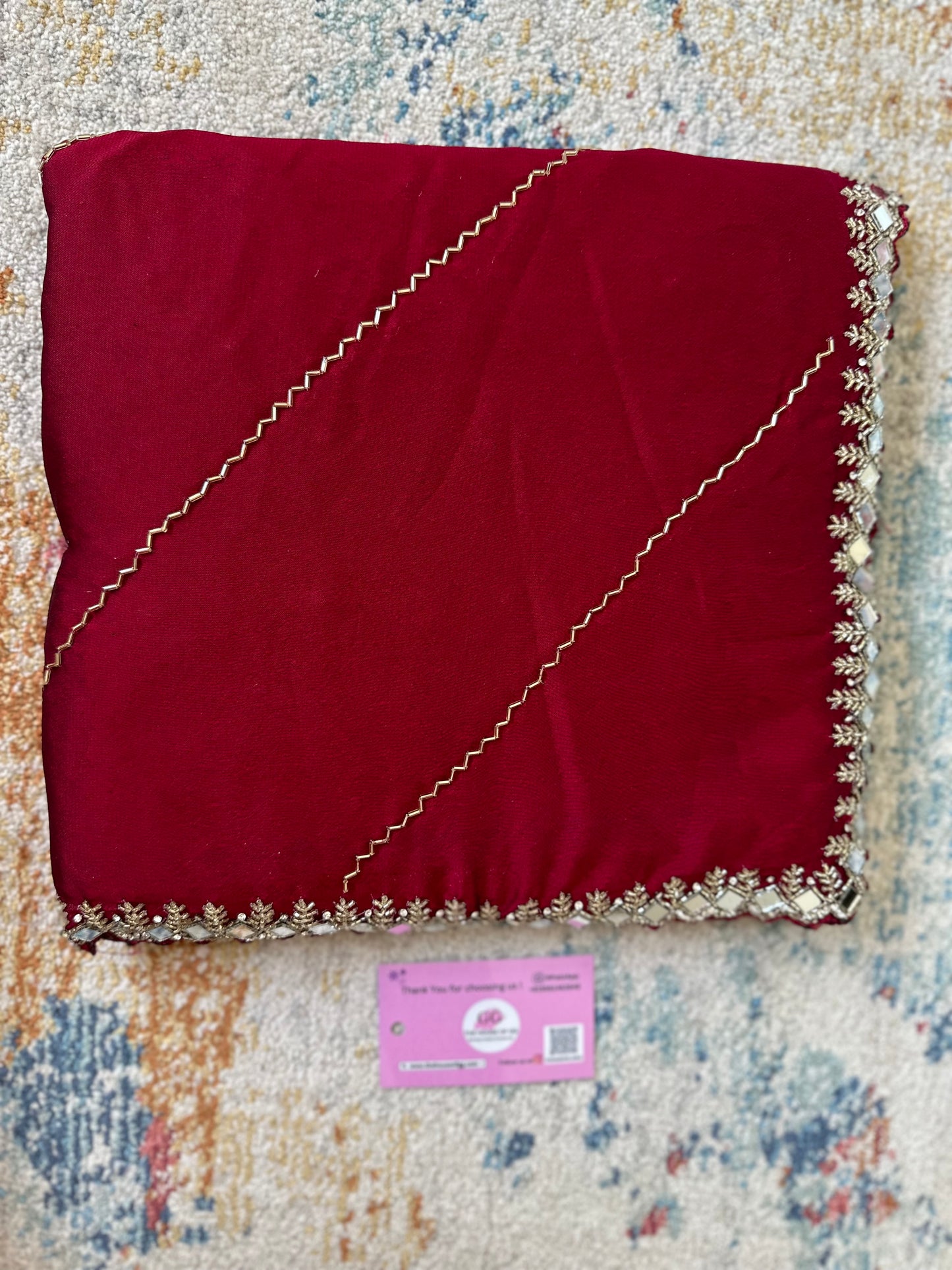 Cutdana Handwork Georgette Saree