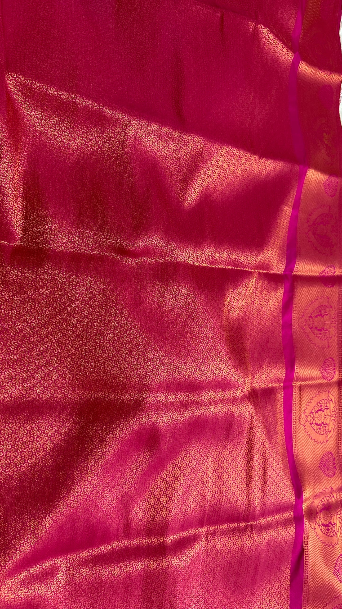 Ivory Traditional Silk Saree