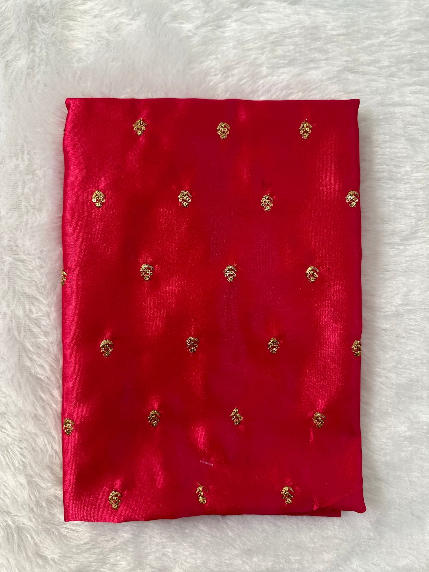 Golden Semi Tissue Saree