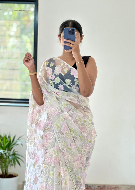 Brasso Floral Saree